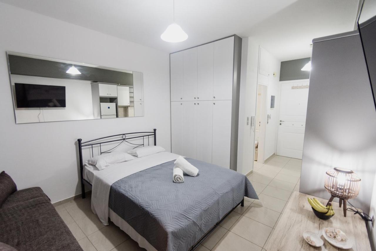 Pavlos Standard Studio With Sea View Rethymno Esterno foto