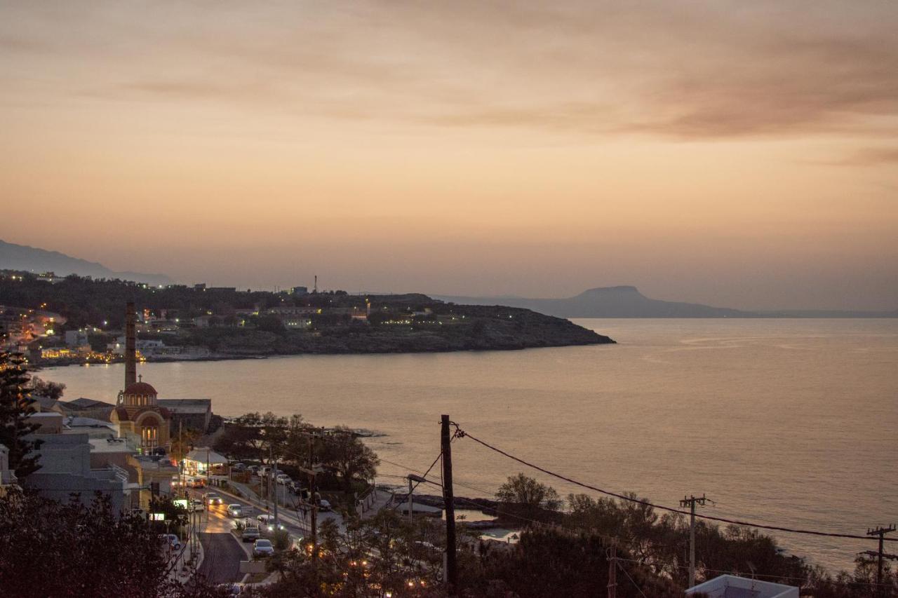 Pavlos Standard Studio With Sea View Rethymno Esterno foto